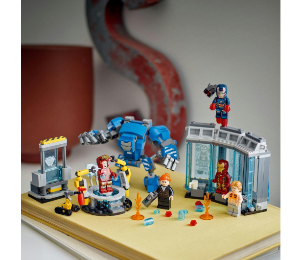 LEGO Marvel 76315 Super Heroes Laboratorium Iron Mana: Zbrojownia - 1308222 - zdjęcie 11